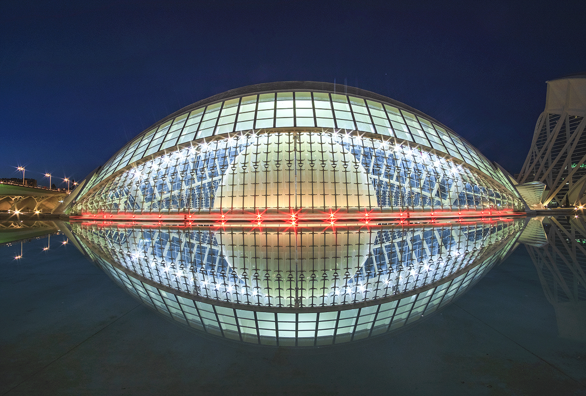 CITY OF ARTS AND SCIENCES (VALENCIA)   L'Hemisfèric or Eye of Knowledge